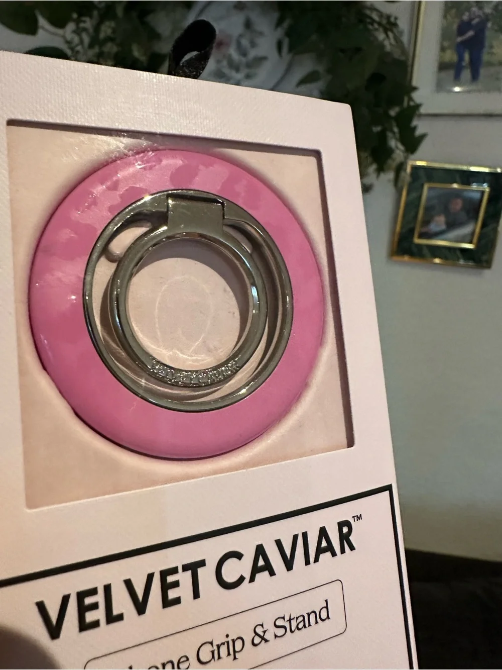 Velvet Caviar Pink MagSafe Phone Grip & Stand Ring